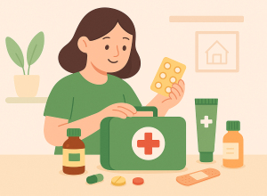 Základné lieky a vybavenie domácej lekárničky