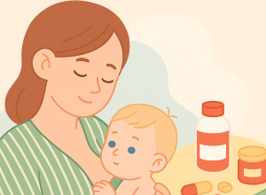 Liečivé prípravky vhodné pri dojčení