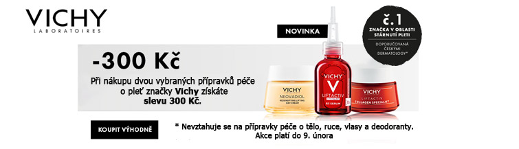 GigaLekáreň.sk - VICHY sleva -300 Kč při nákupu 2 produků