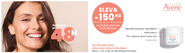 GigaLekáreň.sk - AVENE  Hydrance sleva - 150 Kč