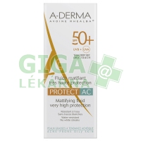 A-DERMA Protect AC Zmatňujúci fluid SPF50+ 40ml