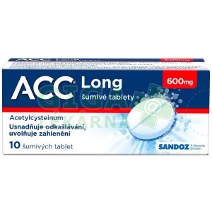 ACC Long šumivé tablety 10x600mg