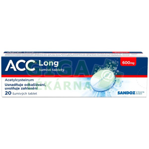 ACC Long šumivé tablety 20x600mg
