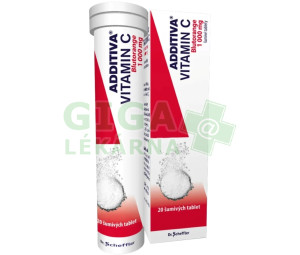 Additiva Vitamin C Blutorange tbl.eff.20