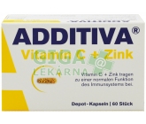 Additiva Vitamin C + Zinek tbl.60