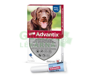 Advantix pro psy spot.on.nad 25kg a.u.v.1x4ml
