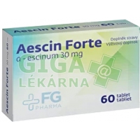 Aescin Forte 30mg 60 tablet FG Pharma