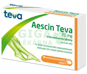 Aescin-Teva por.tbl.flm.30x20mg