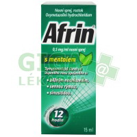 Afrin nosní sprej s mentolem 15ml