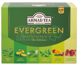 Ahmad Tea Evergreen 60 sáčků papírová kazeta