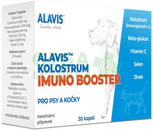 ALAVIS Kolostrum Imuno Booster 30 kapslí