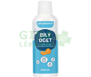 Allnature Bílý ocet 10% s esen.olej.pomer.1000ml