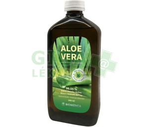 Aloe vera BIOMEDICA přírodní šťáva 99.5% 500ml