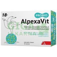 Fotka AlpexaVit PROBIO 18+ 30 tobolek Obrázek AlpexaVit PROBIO 18+ 30 tobolek
