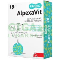 AlpexaVit PROBIO 18+ 30 kapsúl