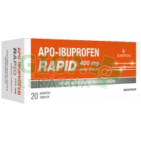 Apo-Ibuprofen Rapid 400mg 20 měkkých tobolek