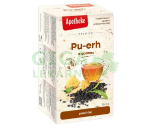 Apotheke Premier Pu-erh a ananas čaj 20x2g