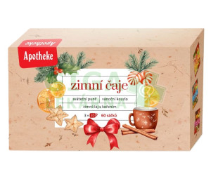 Apotheke Zimní/Sváteční/Vánoční čaj+dárek 3x20x2g