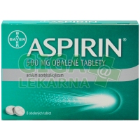 Aspirin 500mg 8 obalených tablet