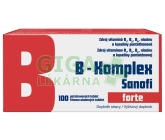 Obrázek B-komplex forte Sanofi 100 tablet