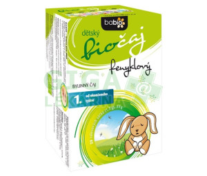 BABIO Dětský fenyklový čaj n.s. 20x1.5g BIO