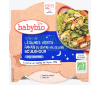 BABYBIO večer.menu zele-pastin-boulghour 12m+ 230g