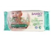 Bambo Nature biodegradabilní dětské ubrousky 50ks