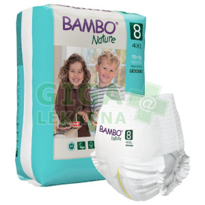 Bambo Nature Pants 8 navl.pl.nohavičky 19+ kg 16ks