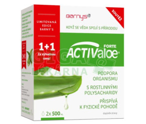 Barnys ACTIValoe FORTE 2x500ml limitovaná edice