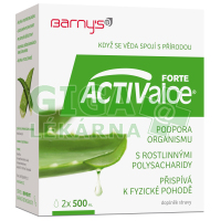 Barnys ACTIValoe - lekárenská aloe 2x500ml