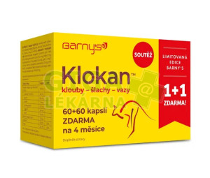 Barnys Klokan limitovaná edice cps.60+60 ZDARMA