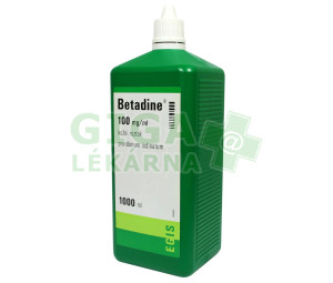 Betadine liq.1x1000ml (H) zelený