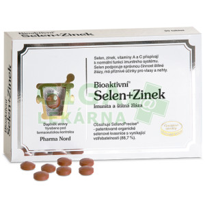 Bioaktívny Selén+Zinok 60 tabliet
