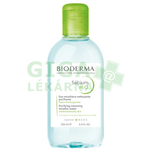 Fotka BIODERMA Sébium H2O čistící voda 250ml Obrázek BIODERMA Sébium H2O čistící voda 250ml