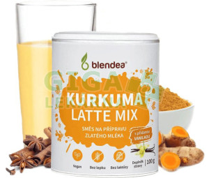 Blendea Kurkuma Latte Mix vanilka 100g