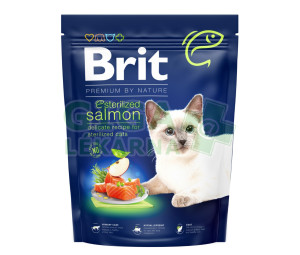 Brit Premium Cat by Nature Sterilized Salmon 300g