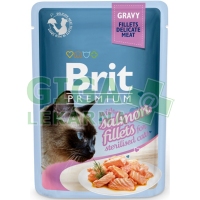 Brit Premium Cat Kapsa Salmon pre sterilizované mačky 100 g