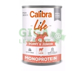 Calibra Dog Life konz. Puppy Junior lamb rice 400g