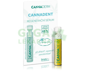 Cannaderm Cannadent regenerační sérum 1x1.5ml
