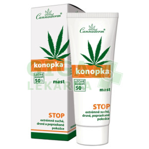 Cannaderm Konopka masť na suchú pokožku 75g