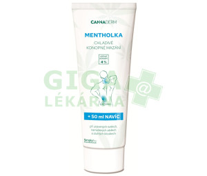 Cannaderm Mentholka chladivé konopné mazání 250 ml