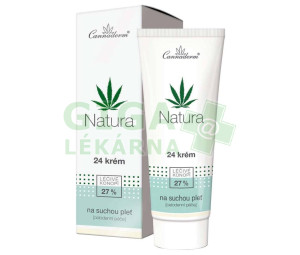 Cannaderm Natura 24 krém na suchou pleť 75g