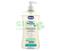 CHICCO Baby Mom.Šamp.vlasy/tělo s heřm.+dáv.500ml