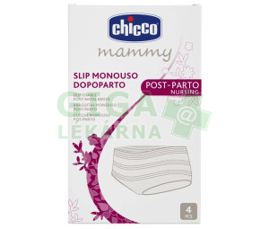 Chicco elastické síťované kalhotky 4ks/bal