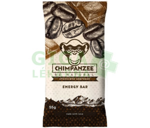 Chimpanzee Energy Bar chocolate espresso 55g