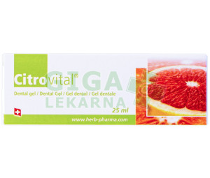 Citrovital Dentální gel pro dospělé 25ml