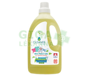Cleanee Eko prací gel na barevné dětské prádlo 1,5L
