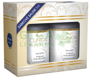 Clinical Beauty-Care Kolagen + kyselina Hyaluronová + koenzym Q10 tbl.60+60