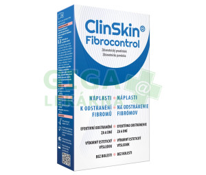 ClinSkin Fibrocontrol náplasti k odstr.fibromů 3ks