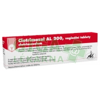 Clotrimazol AL 200mg 3 vag.tablety